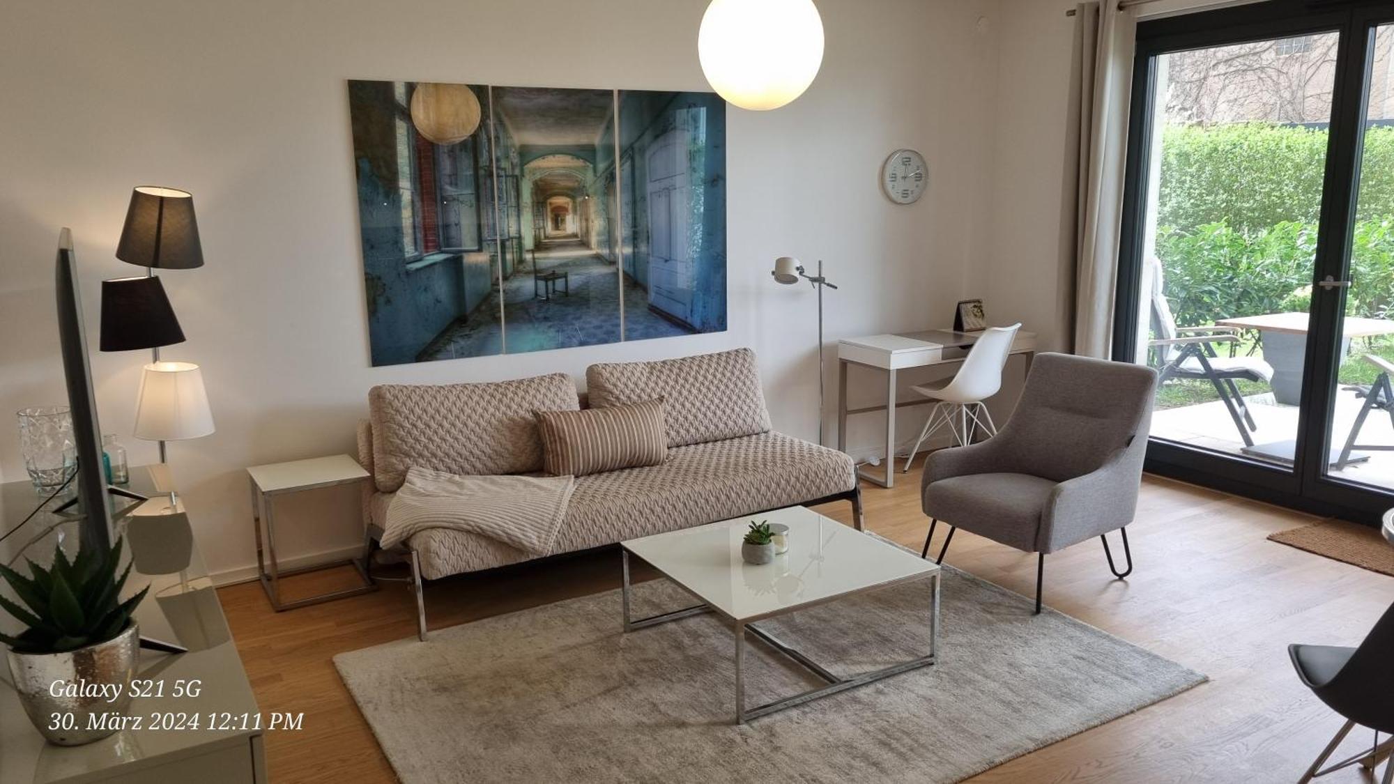 Luxi Luxurioeses Appartement Mit Terrasse Und Garten Mitten In Berlin Eksteriør billede